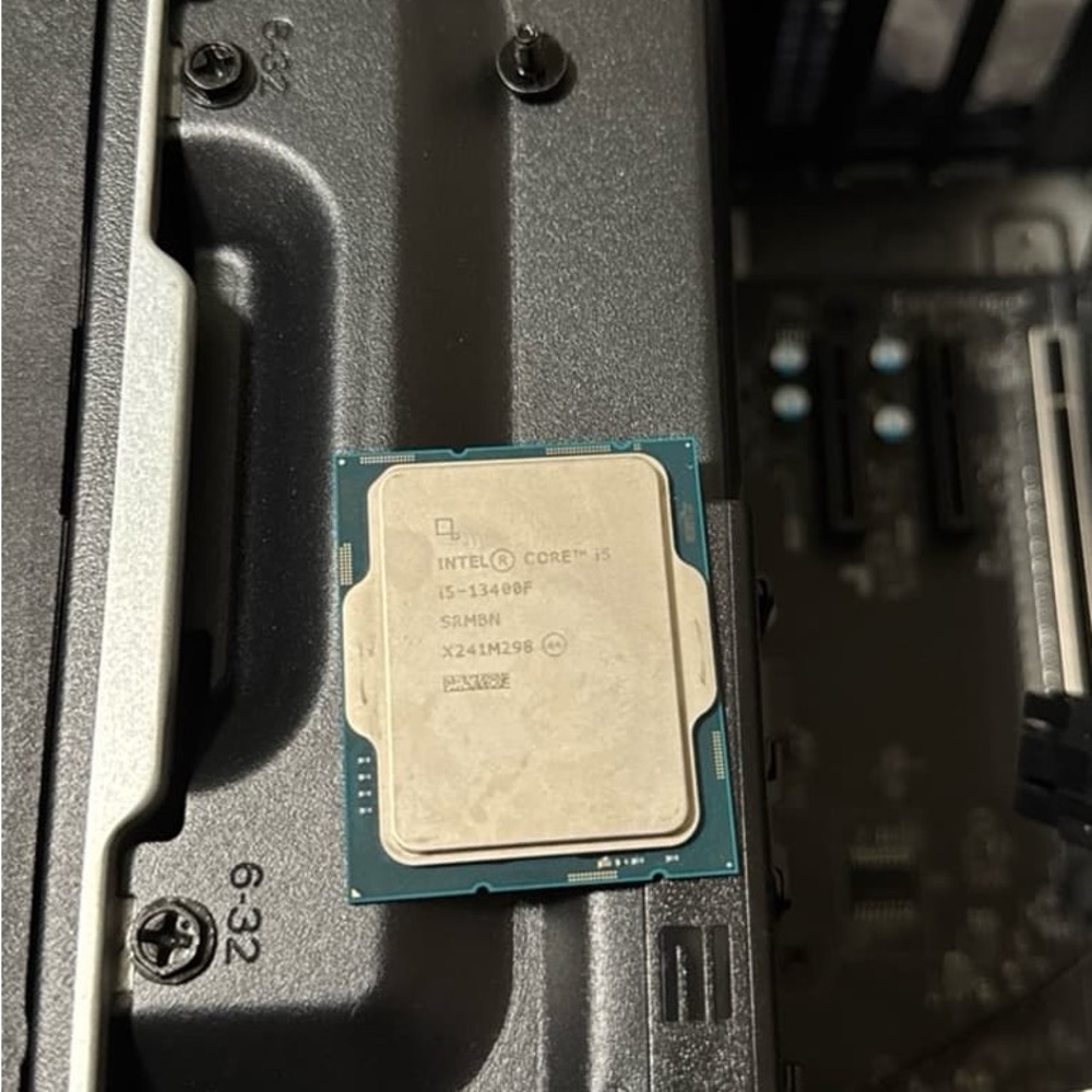 Intel Core i5-13400F Processor - Silver and Black